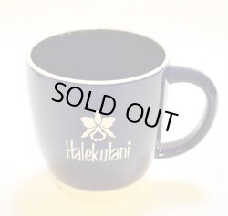 画像1: ハレクラニ（HALEKULANI）マグカップ（陶磁器）navy blue