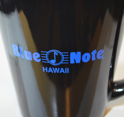 画像: ブルーノートハワイ（BLUE NOTE HAWAII）マグカップ（陶磁器）Black & Blue logo
