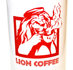 画像: ライオンコーヒー（LION COFFEE）タンブラー（ステンレス製）